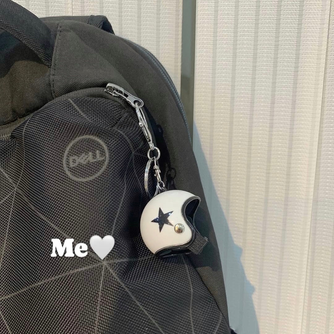 Mini Helmet Keychains