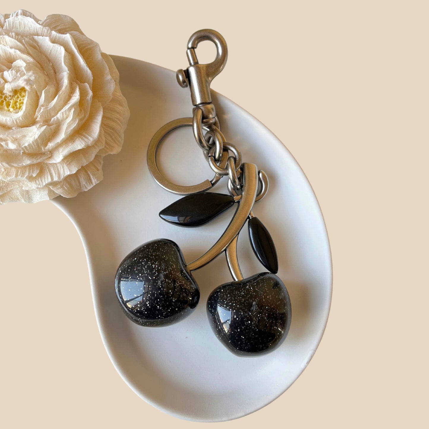 Cherry Bag Charm